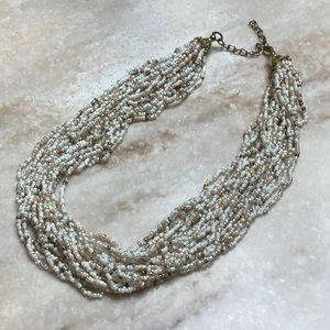 😍Multi Strand Cluster Necklace 17-20 Inches😍